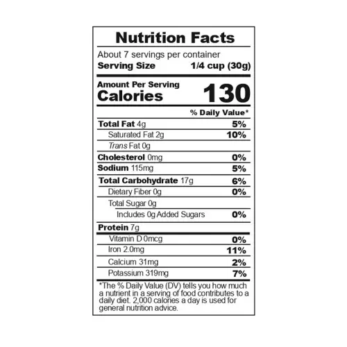 Lahner Snacks Salted Roasted Broad Beans- 7.05 oz- Vegan - No Sugar Added E
