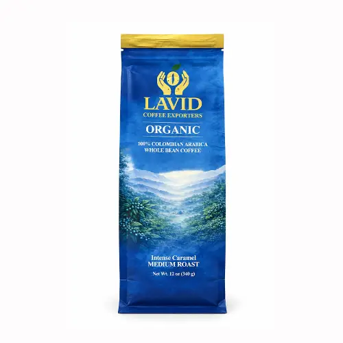 LAVID COFFEE - ORGANIC, Medium Roast Whole Bean