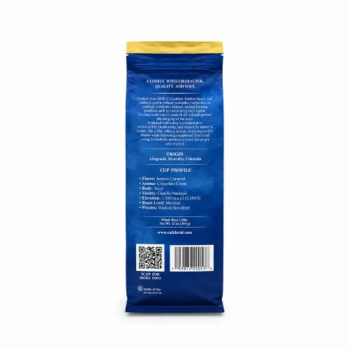 LAVID COFFEE - ORGANIC, Medium Roast Whole Bean