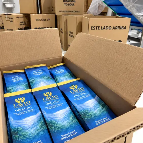 LAVID COFFEE - ORGANIC, Medium Roast Whole Bean