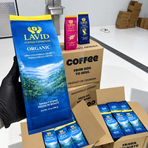 LAVID COFFEE - ORGANIC, Medium Roast Whole Bean