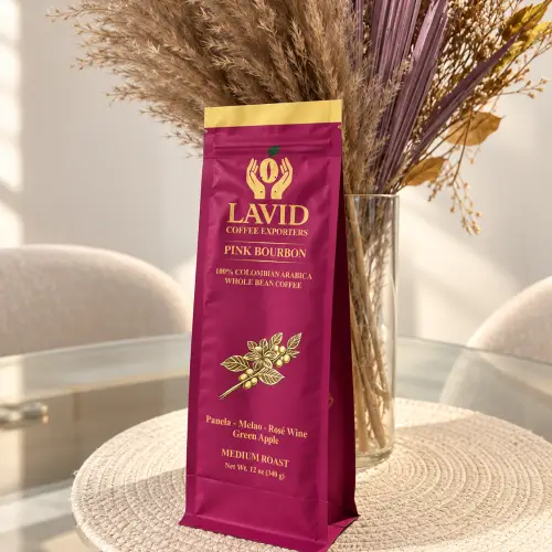 LAVID COFFEE - PINK BOURBON , Medium Roast Whole Bean