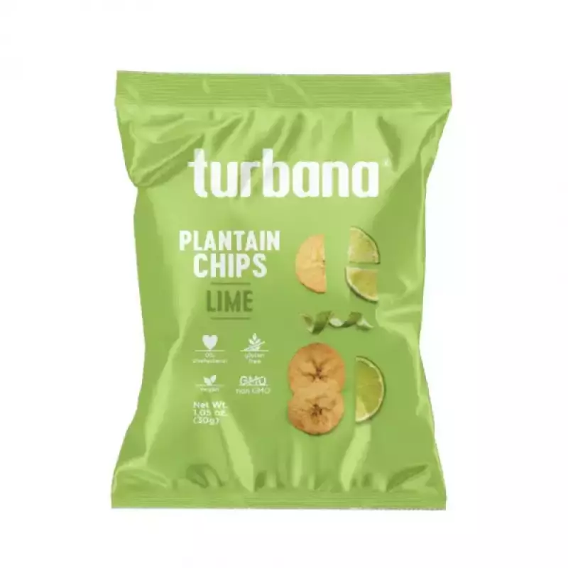 Lime Plantain Chips x 1.05 oz E