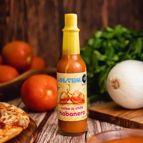 LOL-TUN - Habanero Red Pepper Hot Sauce - 5 oz (150 g) - 24 units