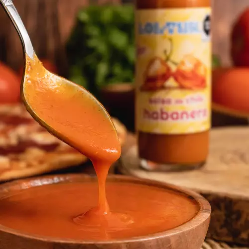 LOL-TUN - Habanero Red Pepper Hot Sauce - 5 oz (150 g) - 24 units