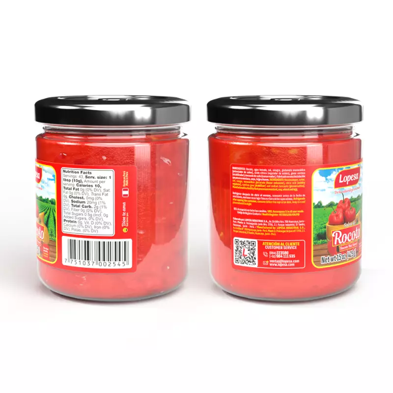 Lopesa | Rocoto sauce | 15 oz | Peruvian sauces | HACCP