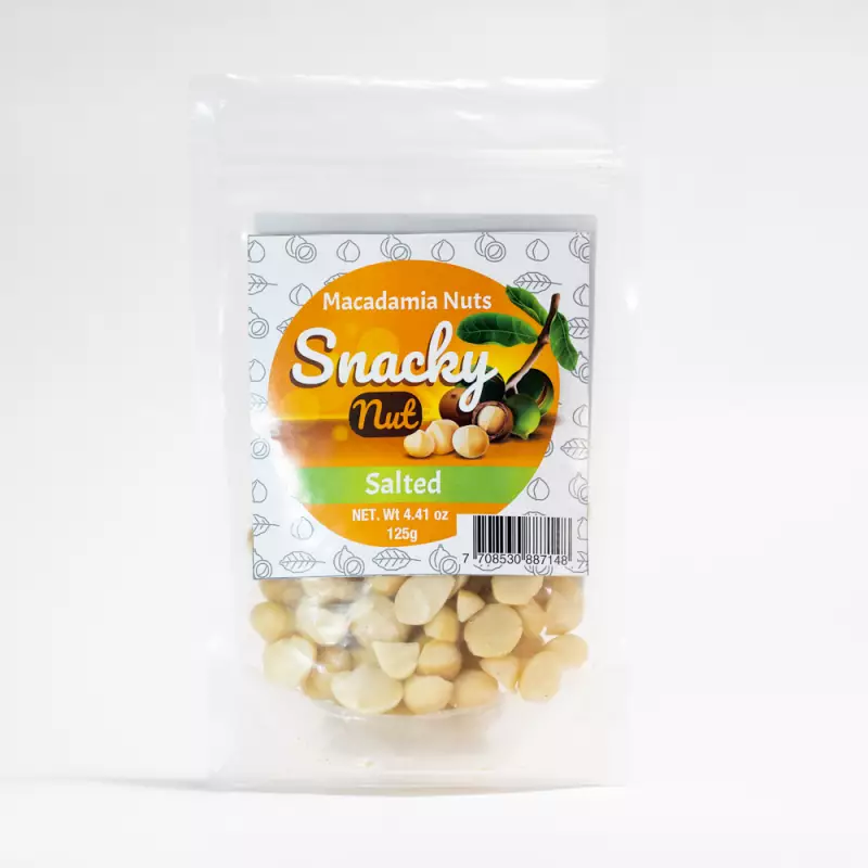 Macadamia Nuts / Sea-Salt / 3.52 oz (100g)