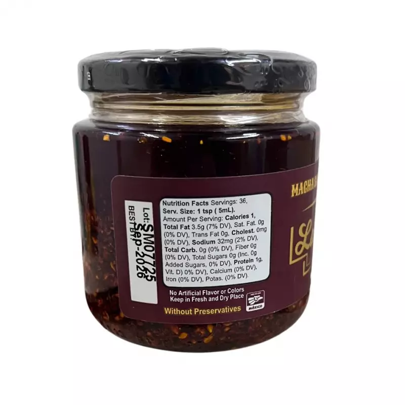 Macha Sauce with Olive Oil - 6.09 oz - No Artificial Flavors or Colors - Without Preservatives