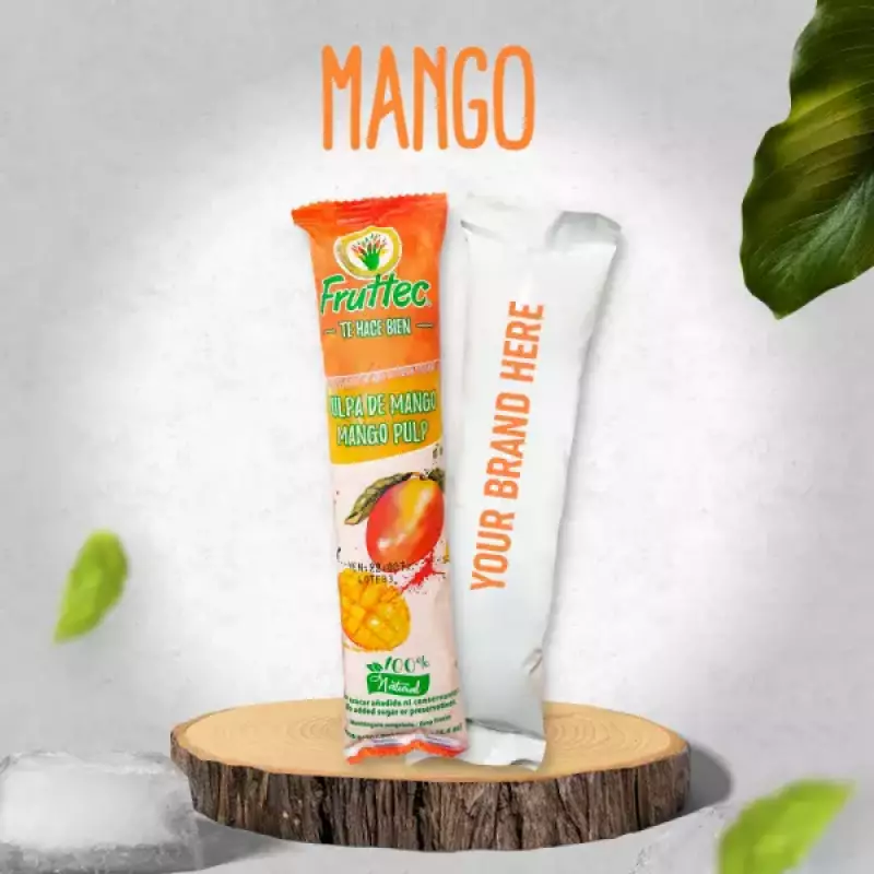 Mango Pulp / 100% Natural / Chemical-free and Additive-free / Effortless Preparation / 4.4 Oz Unit E