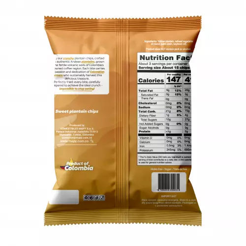 Mapy - Sweet plantain chips + Tostones plantain chips 3 oz (85g) x 20