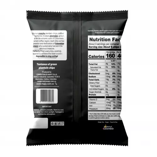 Mapy - Sweet plantain chips + Tostones plantain chips 3 oz (85g) x 20
