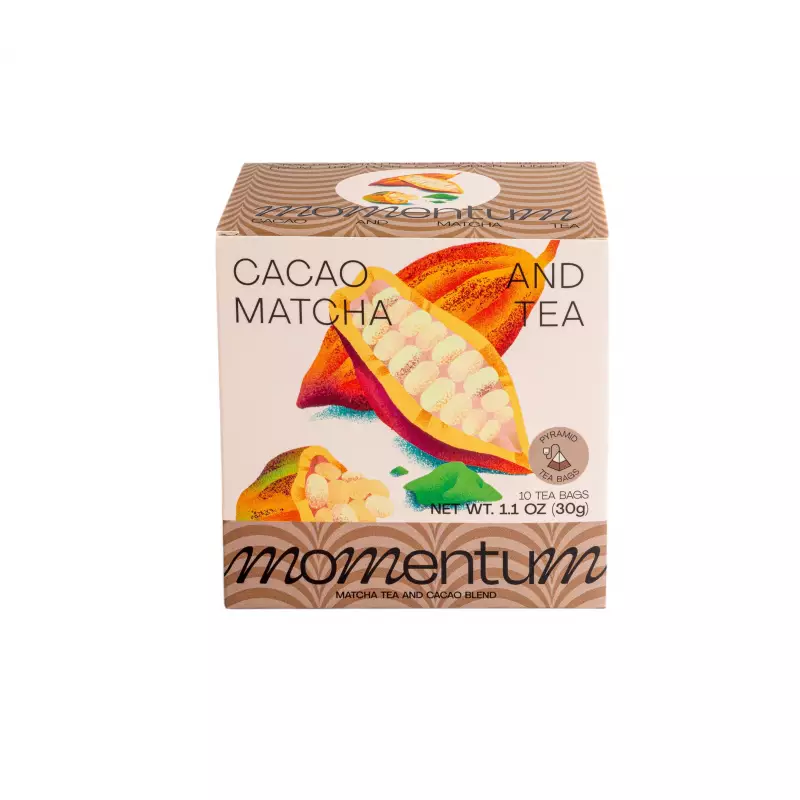Momentum Tea | Matcha Tea and Cacao | 1.1 Oz