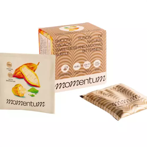 Momentum Tea | Matcha Tea and Cacao | 1.1 Oz E