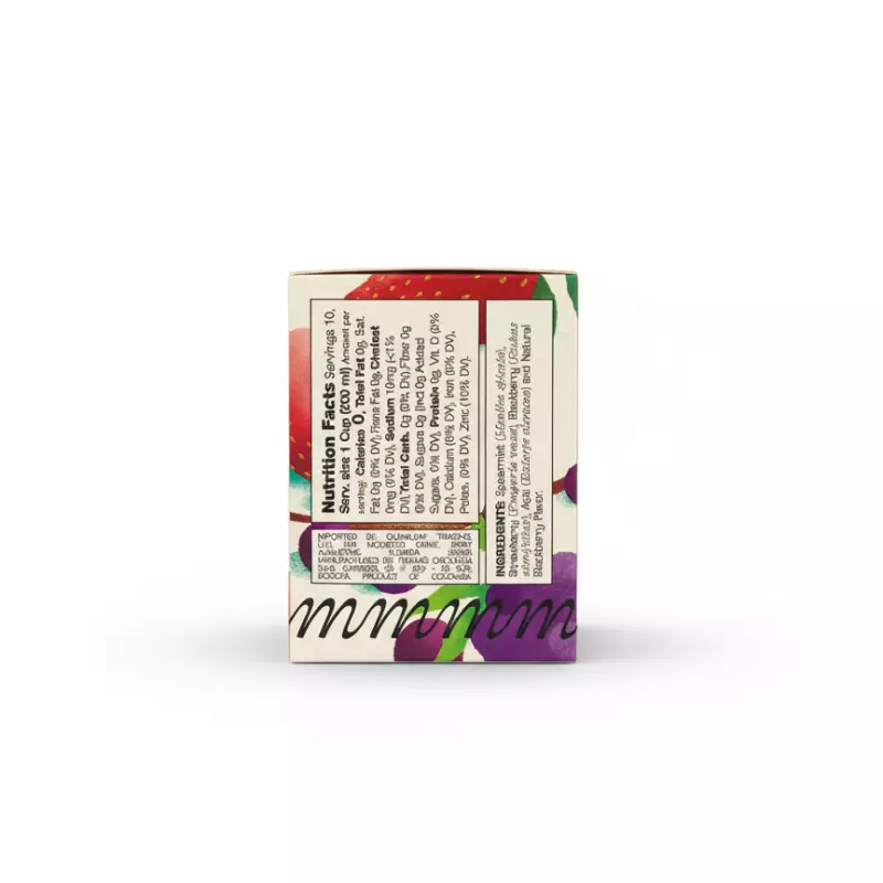 Momentum Tea | Spearmint, Blackberry, Strawberry and Acai Infusion | 1.1 Oz