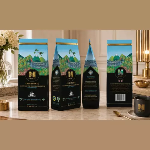 MONTÉ - 12 oz (340 g) - 100% Arabica Ground Coffee