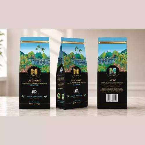 MONTÉ - 12 oz (340 g) - 100% Arabica Ground Coffee