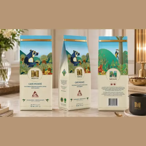 MONTÉ - 12 oz (340 g) - 100% Arabica Whole Bean Coffee