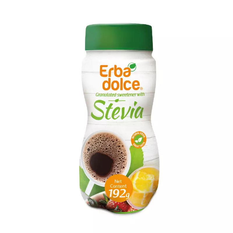 Natural stevia sweetener powder x 192g E.D