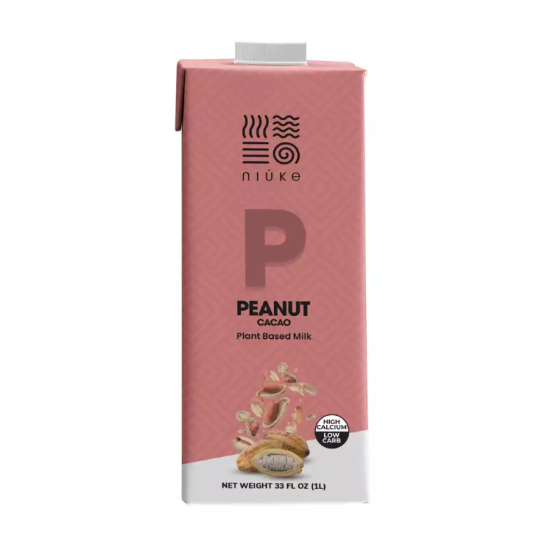 Niuke | Peanut Cacao Plant Based Milk | 33 Fl Oz