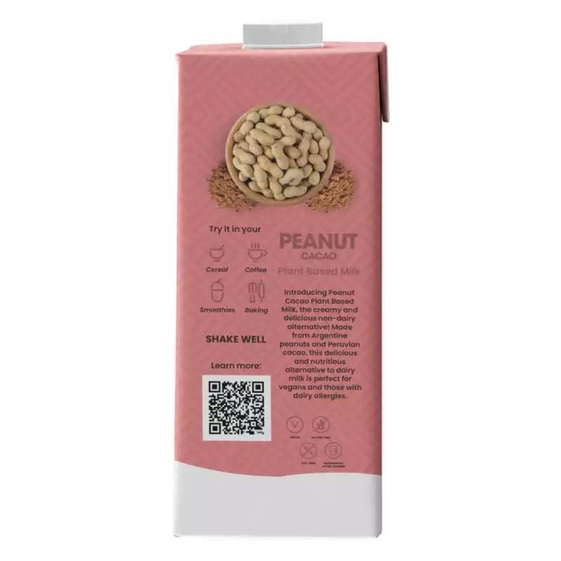 Niuke | Peanut Cacao Plant Based Milk | 33 Fl Oz