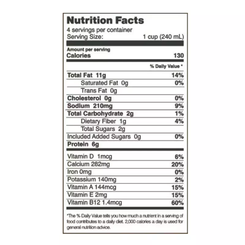 Niuke | Peanut Plant Based Milk | 33 Fl Oz