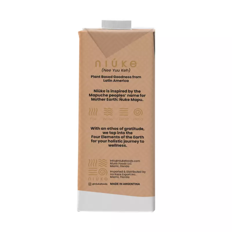 Niuke | Peanut Plant Based Milk | 33 Fl Oz
