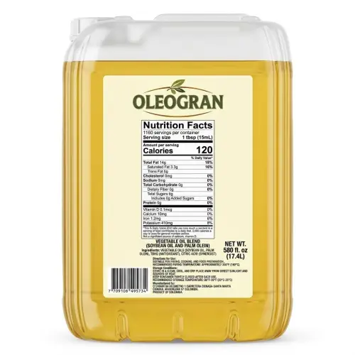 Oleogran - Vegetable Oil Blend - 35 lb Jug