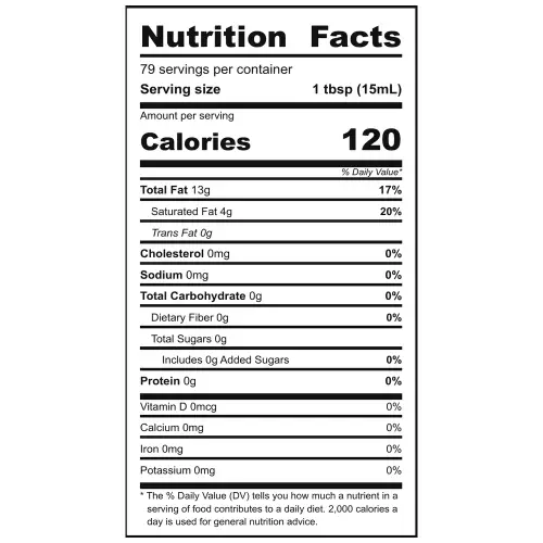 Oleogran - Vegetable Oil Blend - 40 oz Bottle
