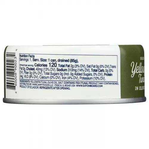 Onboard-Yellowfin tuna tin in Olive Oil E