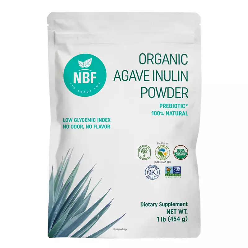Organic Agave Inulin Powder - 1 lb