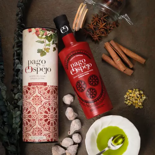 Pago de Espejo-Evoo extra virgin olive oil- 16,90oz with canister- Jaen-Early harvest