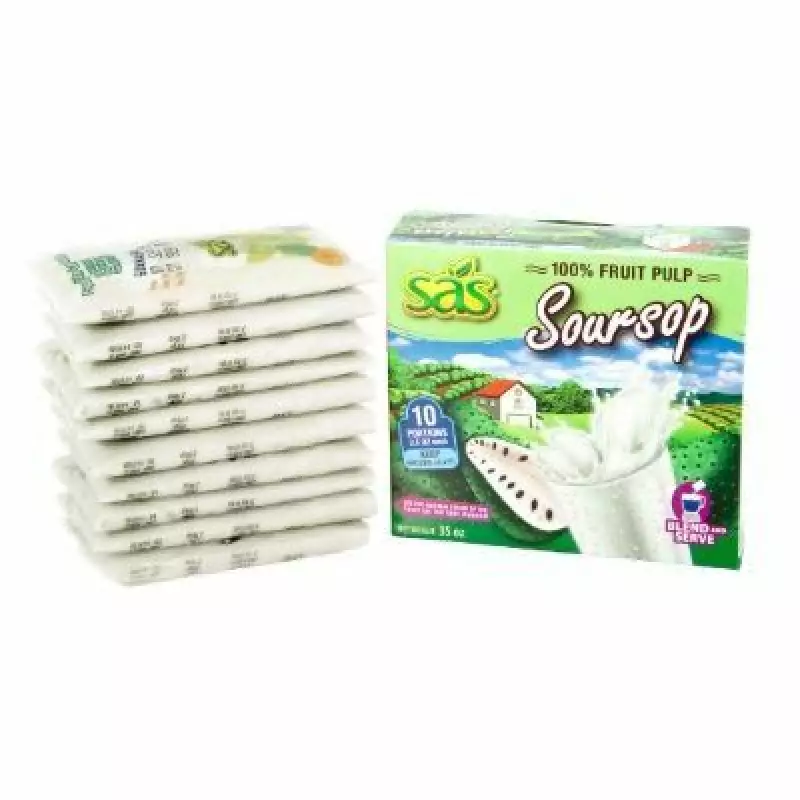 Pasteurized Soursop Fruit Pulp - 35 oz (1.000gr) - Free Sugar - Kosher -  Easy Off E