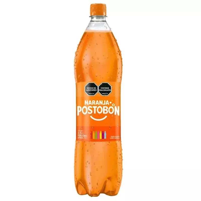 Postobon | Naranja Soda | 12/1.5 Lt E.