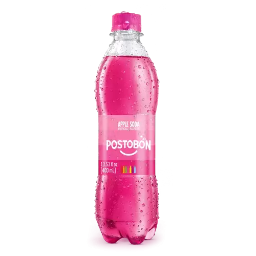 Postobon Manzana - Apple - Soda 13.53 oz