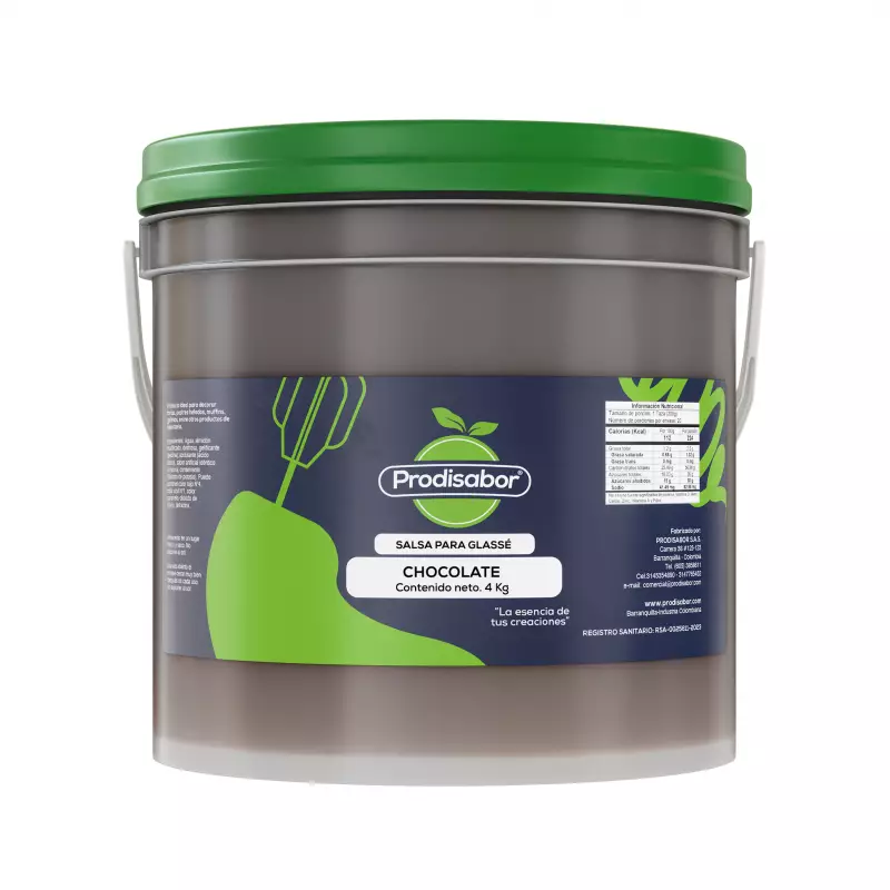 Prodisabor Glasse. cookies. cakes - ready to use - Fruit Flavors - Vivid and bright colors - 8.8Lbs