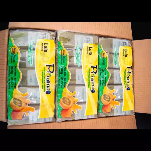 Pronalfrut-Lulo Frozen Fruit Pulp - 35 oz (1.000gr) E. - 10 pillows x 100 g
