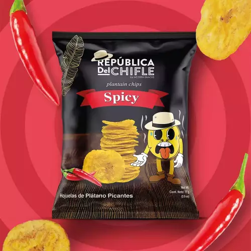 Republica del Chifle | Spicy green plantain flake E