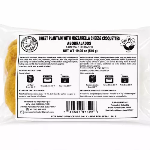 Rico Valley- Delicious crispy aborrajado, 90 grams E