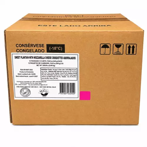 Rico Valley- Delicious crispy aborrajado, 90 grams E