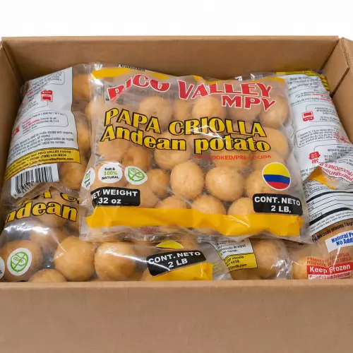 Rico Valley-Yellow Potatoe ( type A). Precook, Gluten free, 100 % natural, 2 pounds each package E