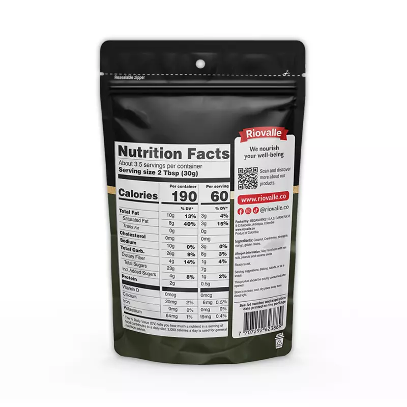 Riovalle | Dried Fruit Blend | 3.5 oz