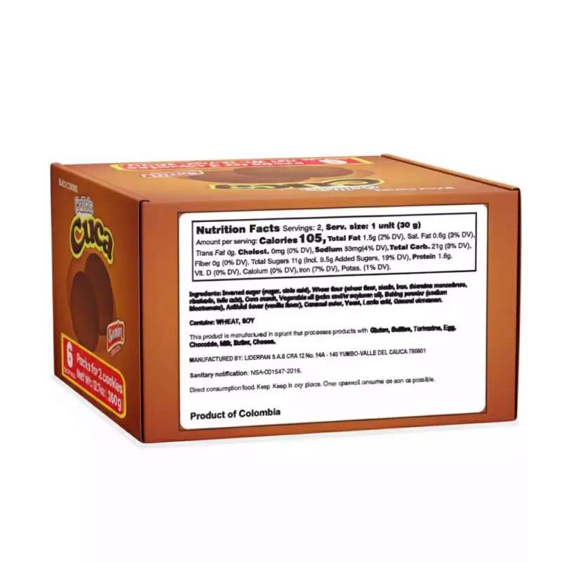 Sanin | Black Cookie / Cuca | 12.7 oz