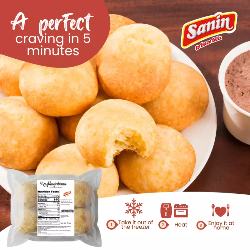 Sanin | Frozen Almojabana | 95,24 oz