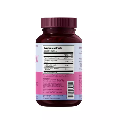 SEASON34-Menopause Beauty Blend - 60 Ct - Hair Shedding, Skin, Nails - Keratin Peptides, Ceramides