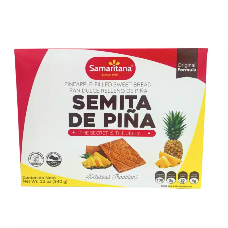 Semita De Piña - Pineapple Pie -  12 Oz