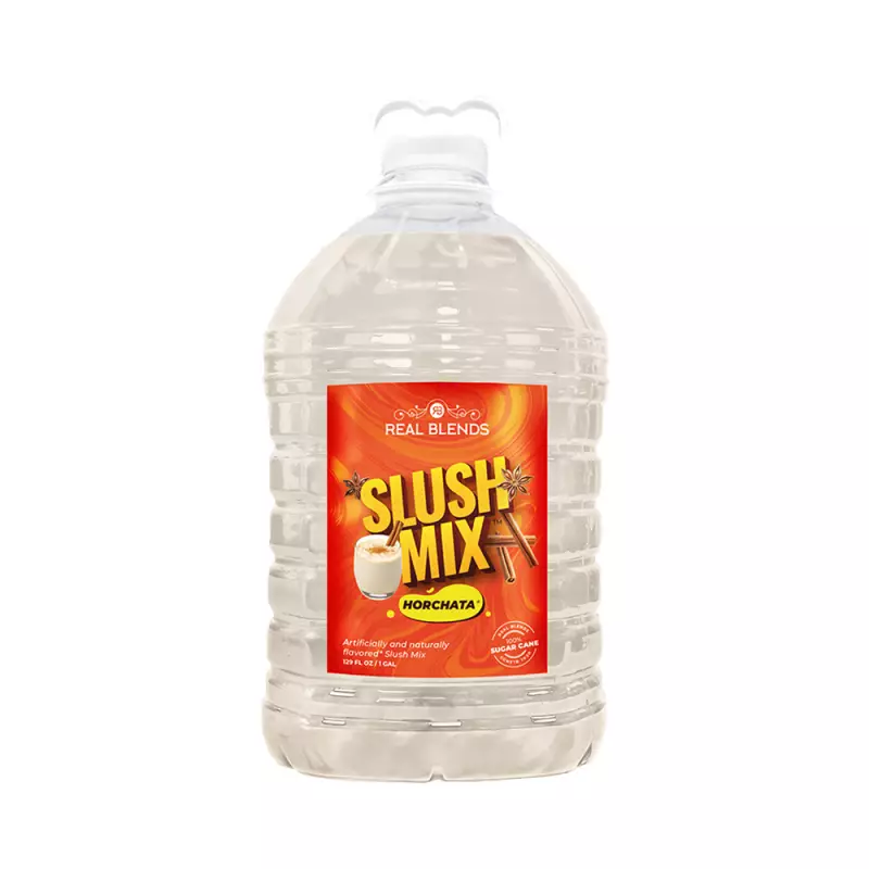 Slushie Mix 1:5 - Horchata - 128 fl oz - Pure Cane Sugar - Natural Flavor