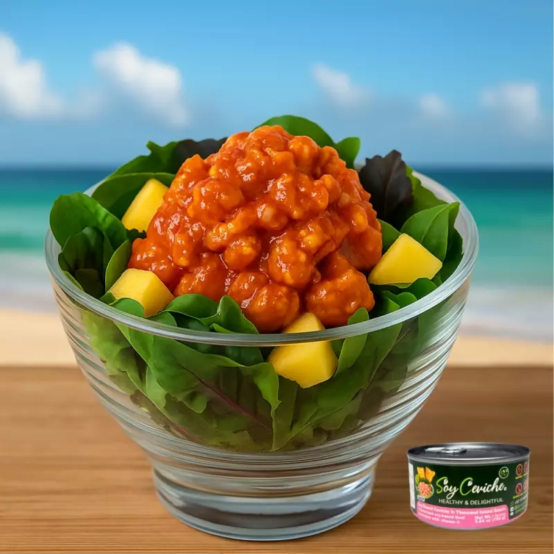 Soy Ceviche | Thousand Island Sauce | 4-Pack (5.64oz) | Vegan, Gluten-Free, High Fiber E