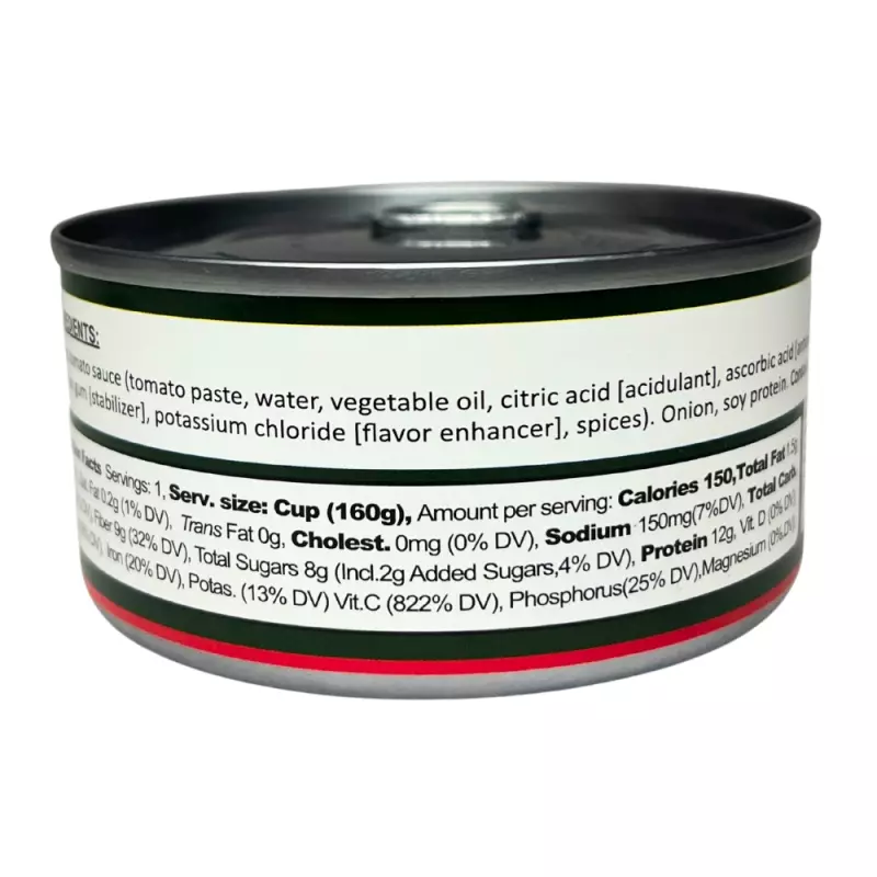 Soy Ceviche | Tomato Sauce | 4-Pack (5.64oz each)|  Plant-Based, Gluten-Free, Ready-to-eat E