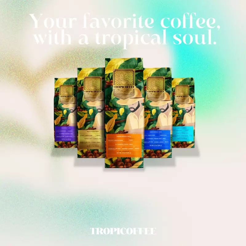 Tropicoffee | Ground Coffee - Peach | 12oz