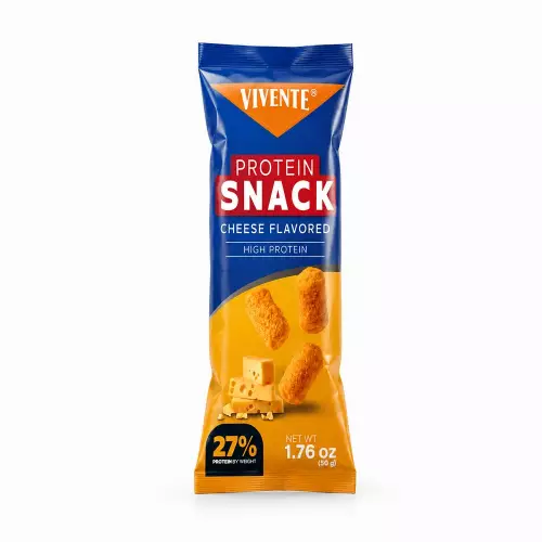 Vivente-27% Cheedar Cheese Flavor Protein Snack - GMO - Gluten Free - 7.76 oz